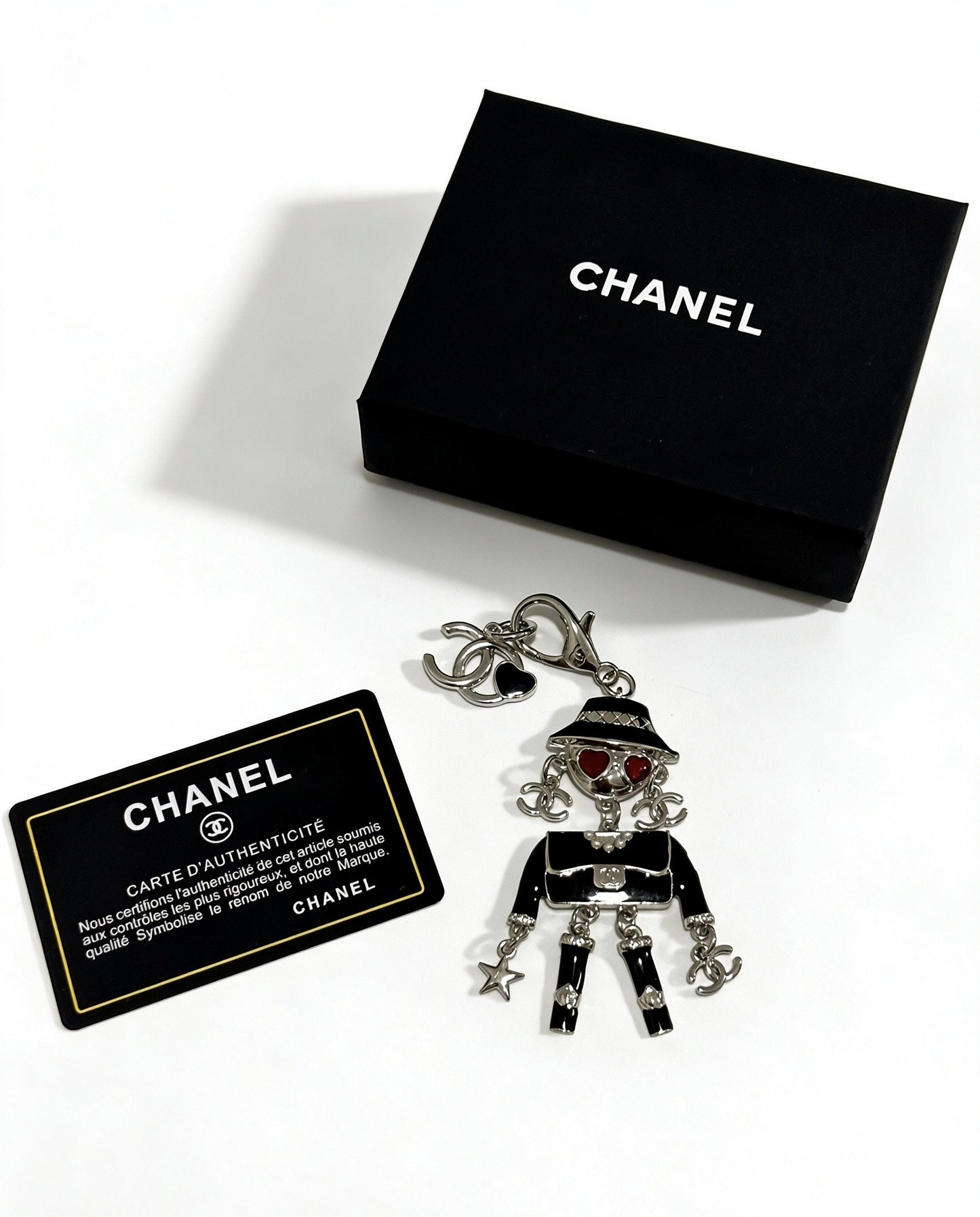 Chanel Vintage-Finish Keychain