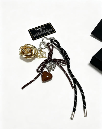 Chanel Vintage-Finish Keychain