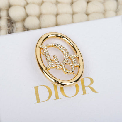 Dior Crystal Brooch