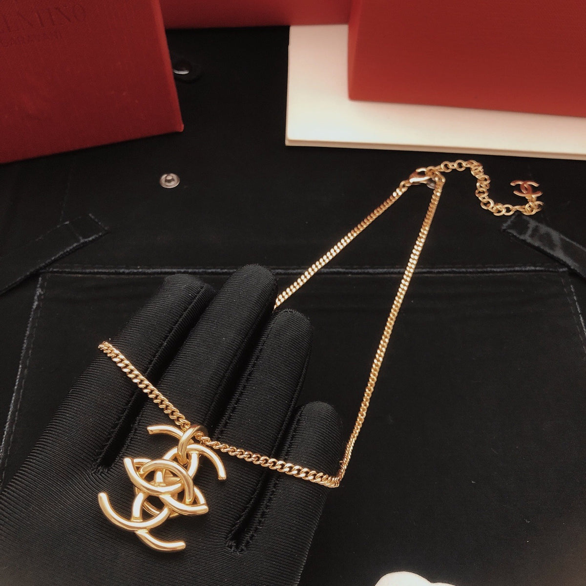 Chanel Brass Necklace