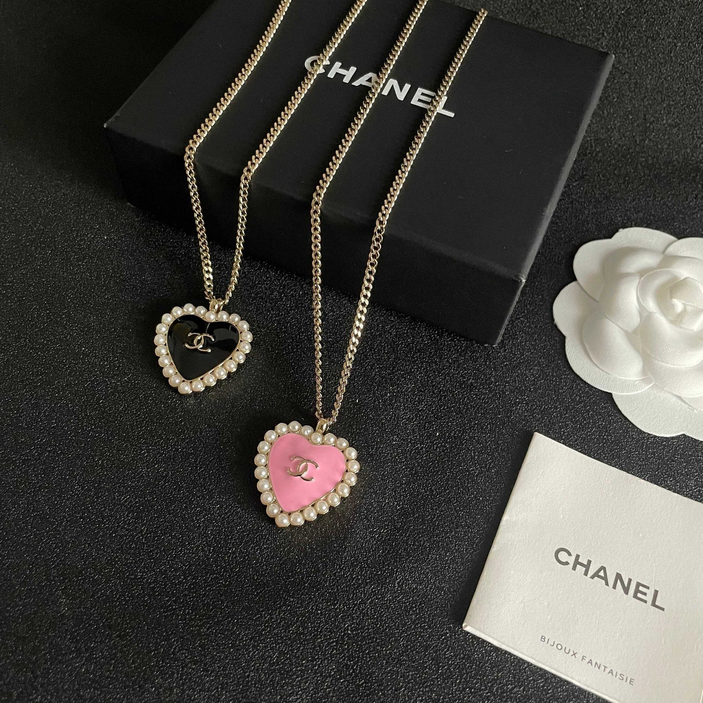 Chanel Heart Necklace