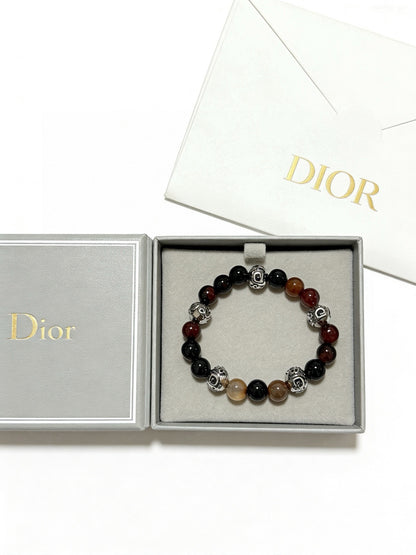 Dior Sterling Silver Vintage-Finish Bracelet