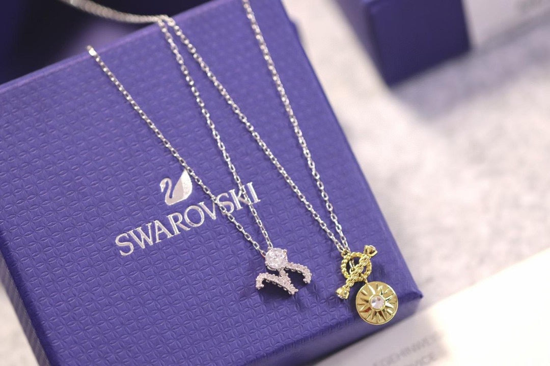 Swarovski White Crystal Necklace