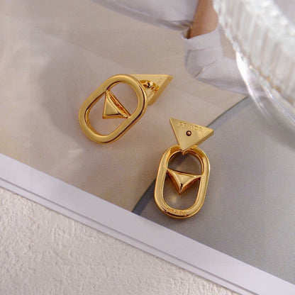 Prada Gold Earrings
