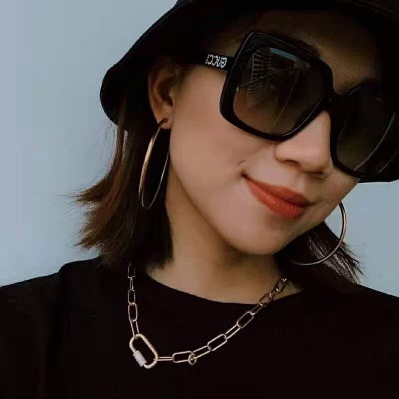 Unbranded Silver Lock Necklace