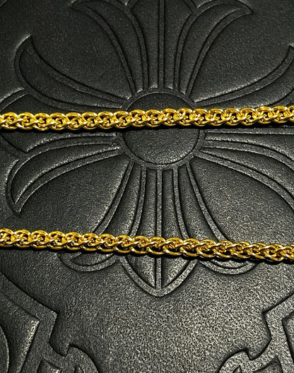 Chrome Hearts Sterling Silver Cross Necklace