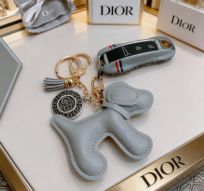 Dior Vintage-Finish Keychain