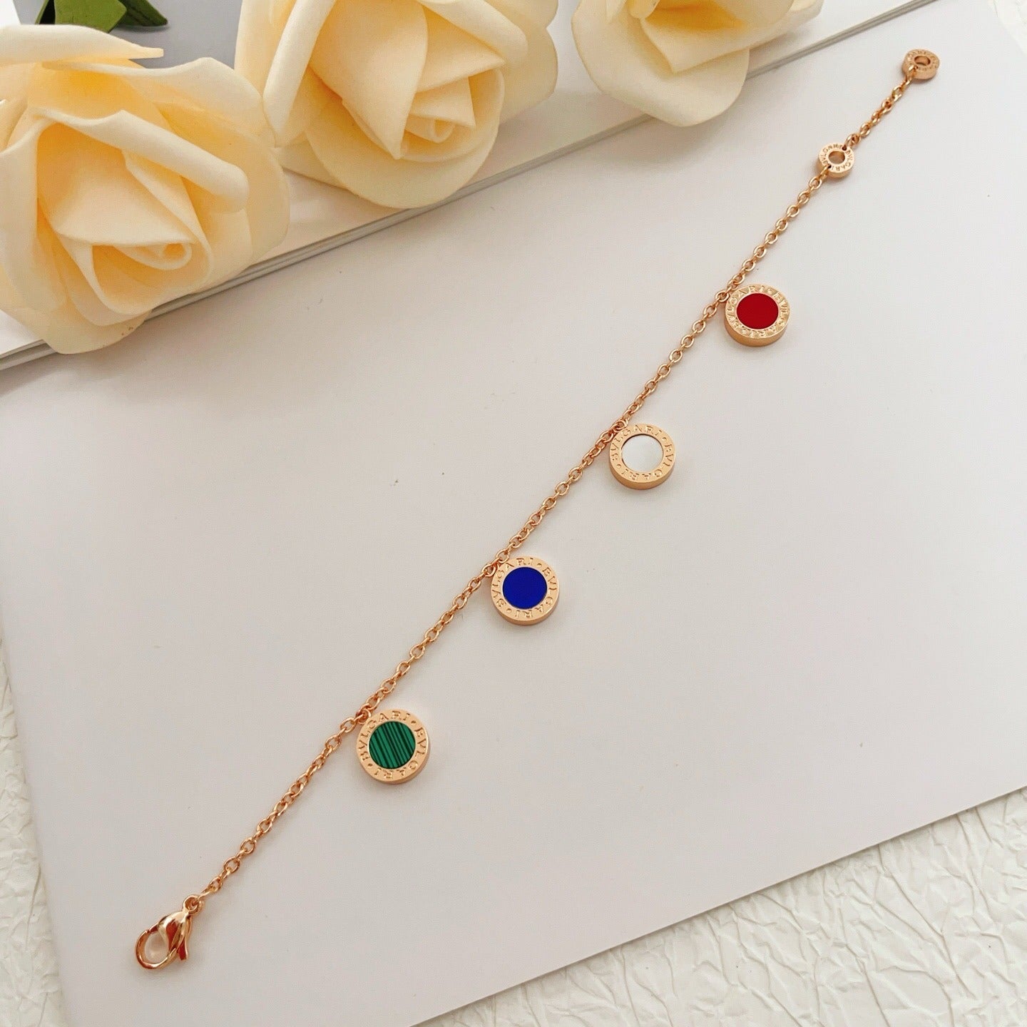 Bvlgari Brass Tassel Bracelet