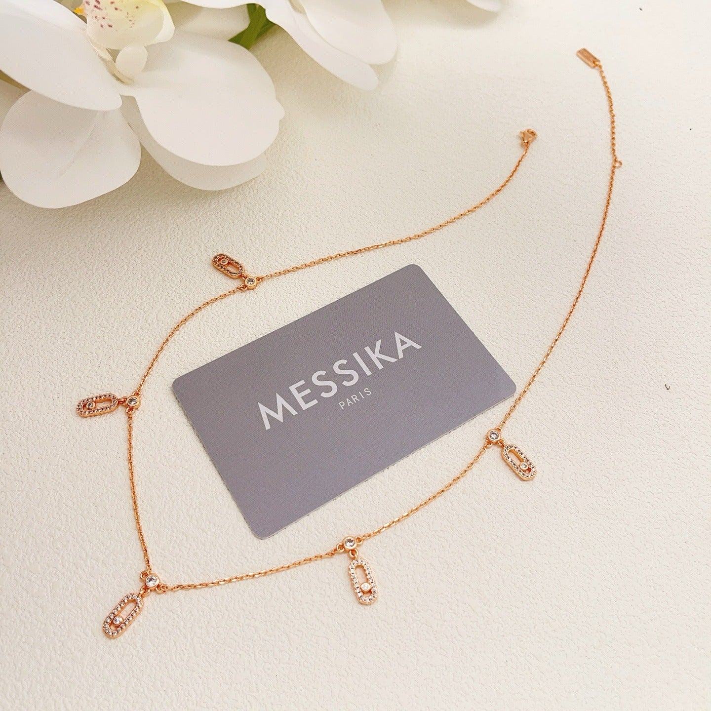 Messika Brass Tassel Necklace