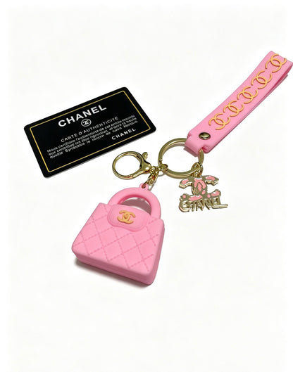 Chanel Vintage-Finish Keychain