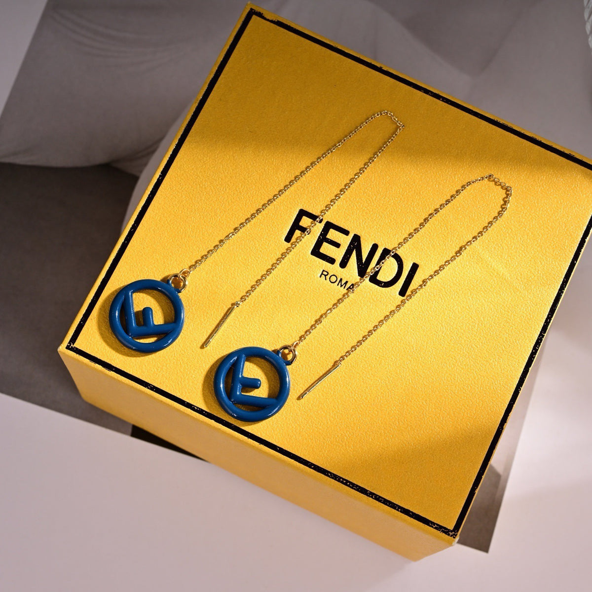 Fendi Logo Earrings