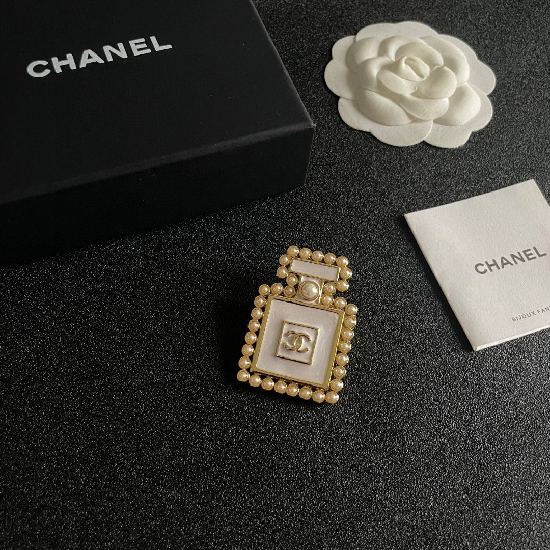 Chanel Pearl Brooch