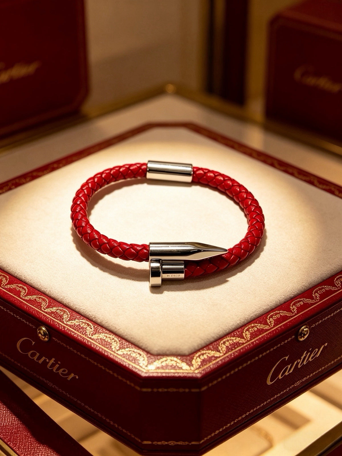 Cartier Leather Bracelet