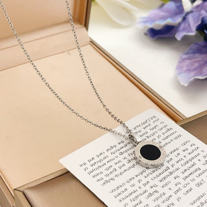 Bvlgari Silver Brass Round Necklace