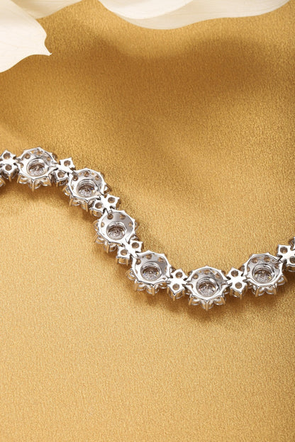 Unbranded Yellow Sterling Silver Floral Bracelet