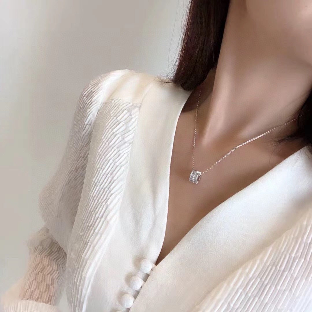 APM Monaco Rectangular Necklace