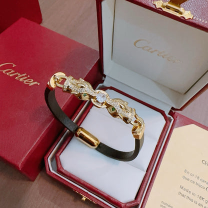 Cartier Leather Bracelet
