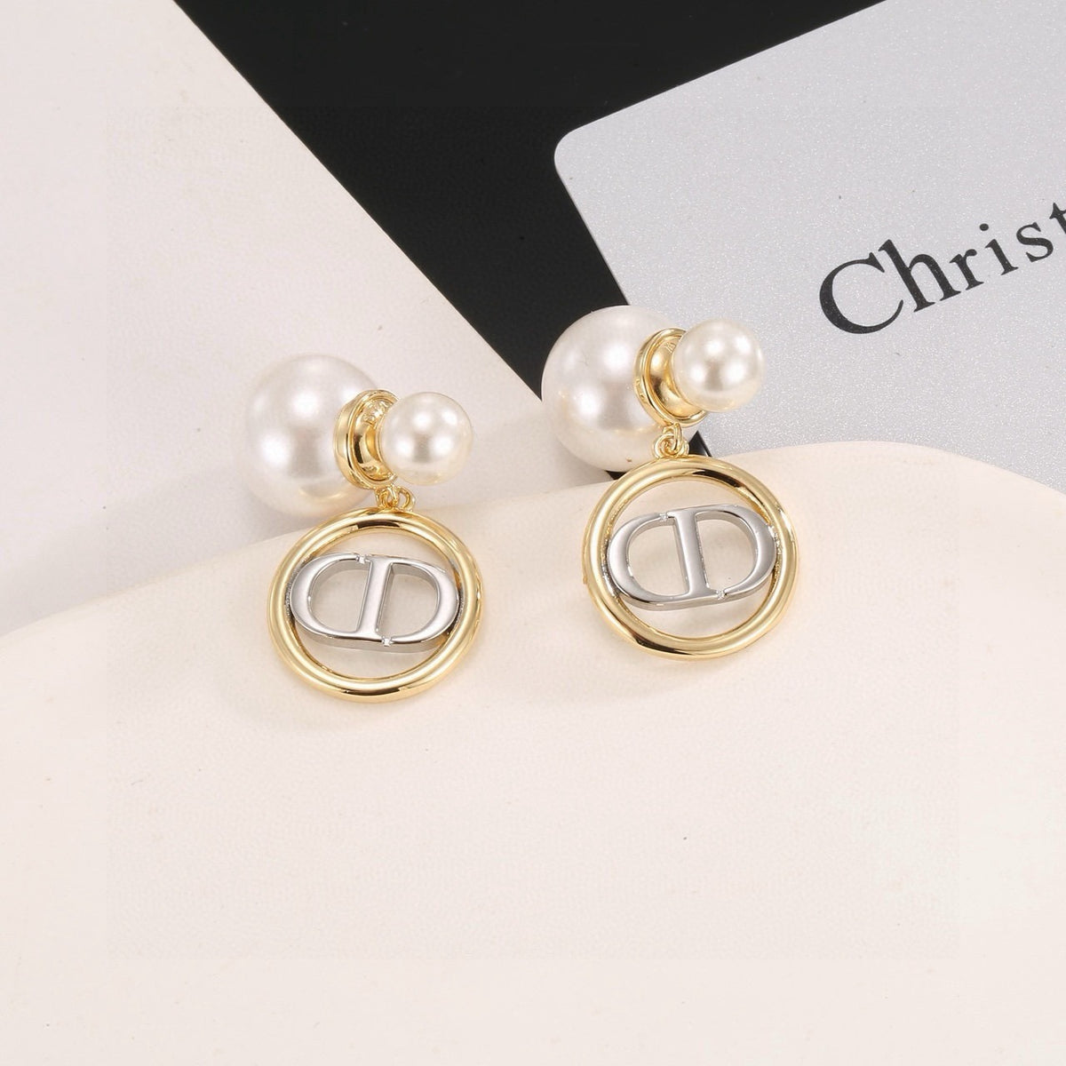 Dior Logo Earrings