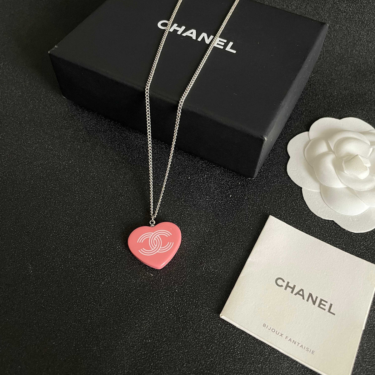 Chanel Heart Necklace