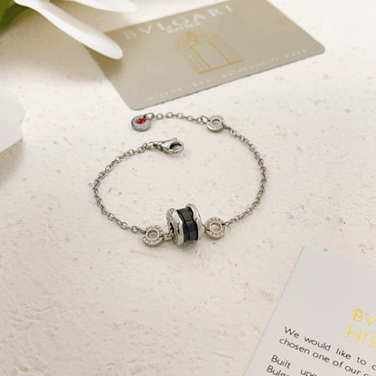 Bvlgari Silver Brass Bracelet