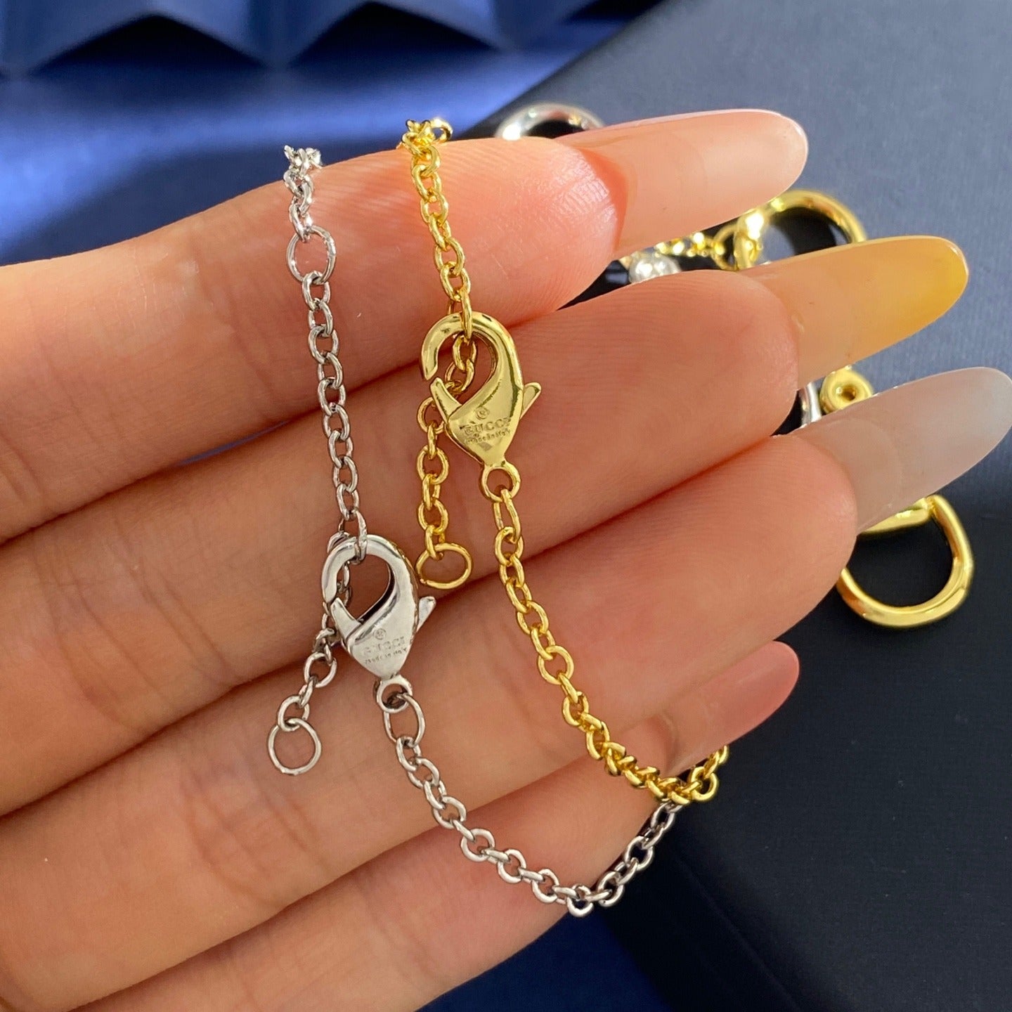 Gucci Silver Brass Horsebit Bracelet