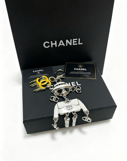 Chanel Vintage-Finish Keychain