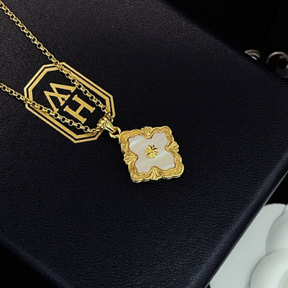 Harry Winston White Brass Necklace