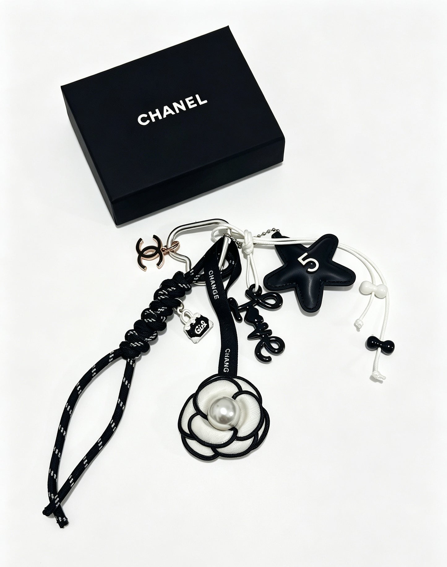 Chanel Vintage-Finish Keychain