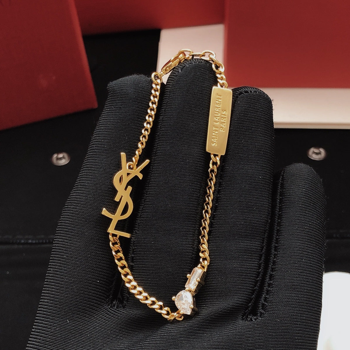Saint Laurent Brass Bracelet