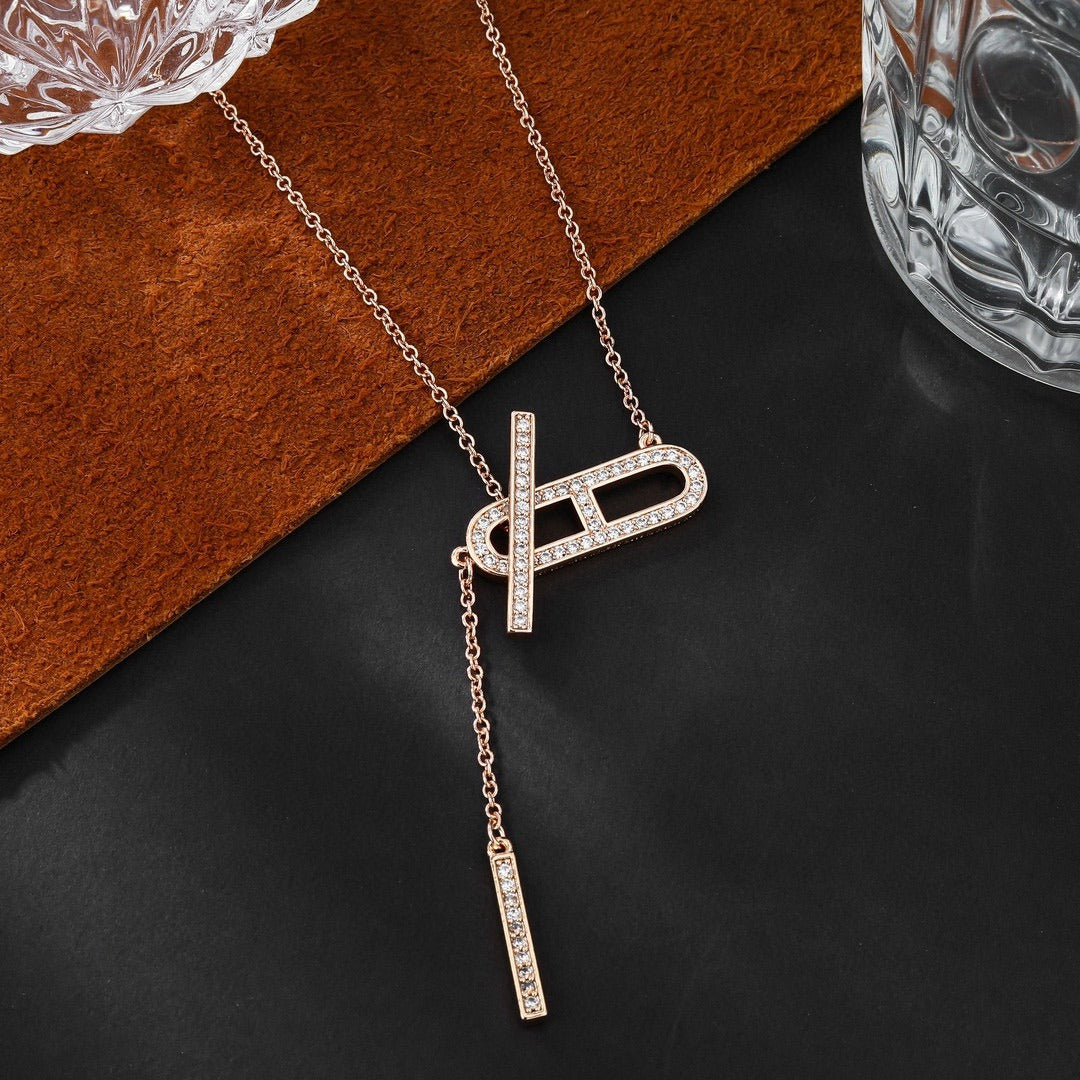 Hermes Gold Necklace