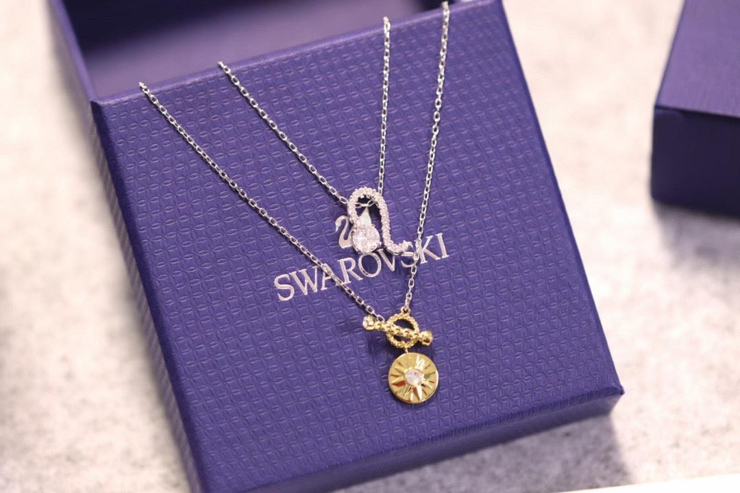 Swarovski White Crystal Necklace