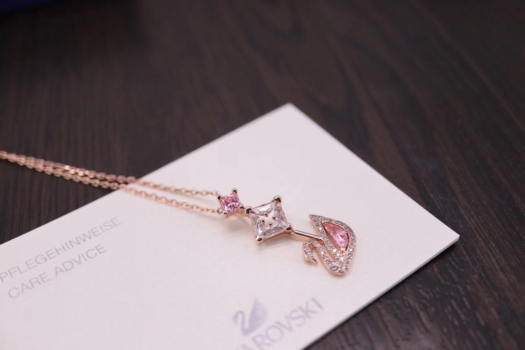Swarovski Red Crystal Necklace