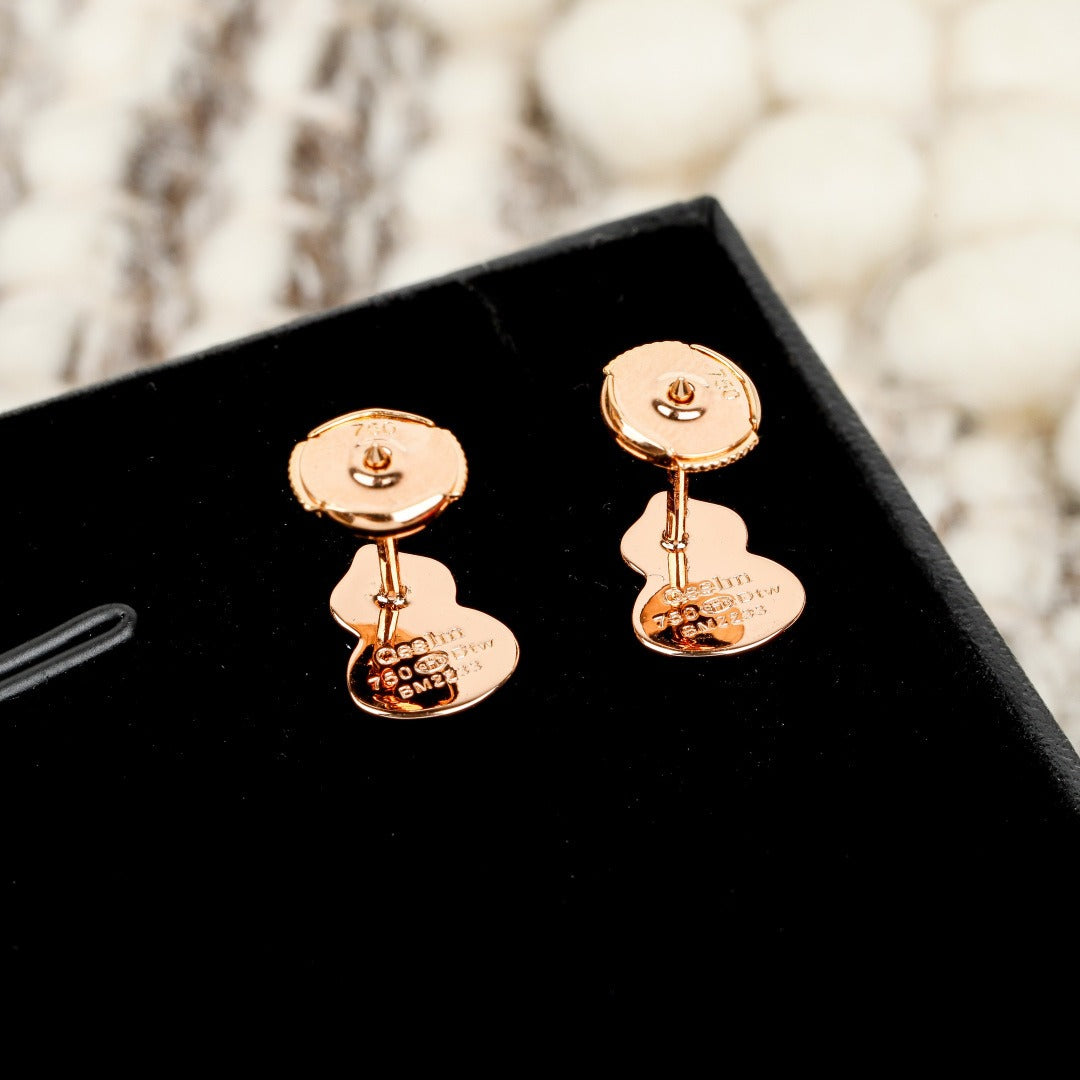 Qeelin Purple Earrings