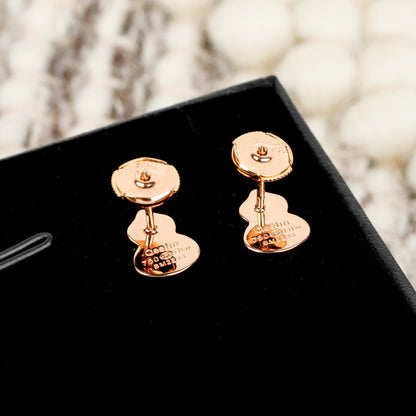 Qeelin Purple Earrings