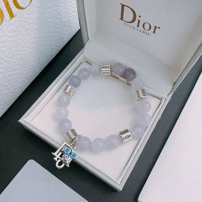 Dior Sterling Silver Vintage-Finish Bracelet