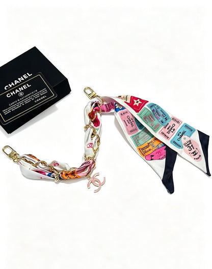 Chanel Vintage-Finish Keychain