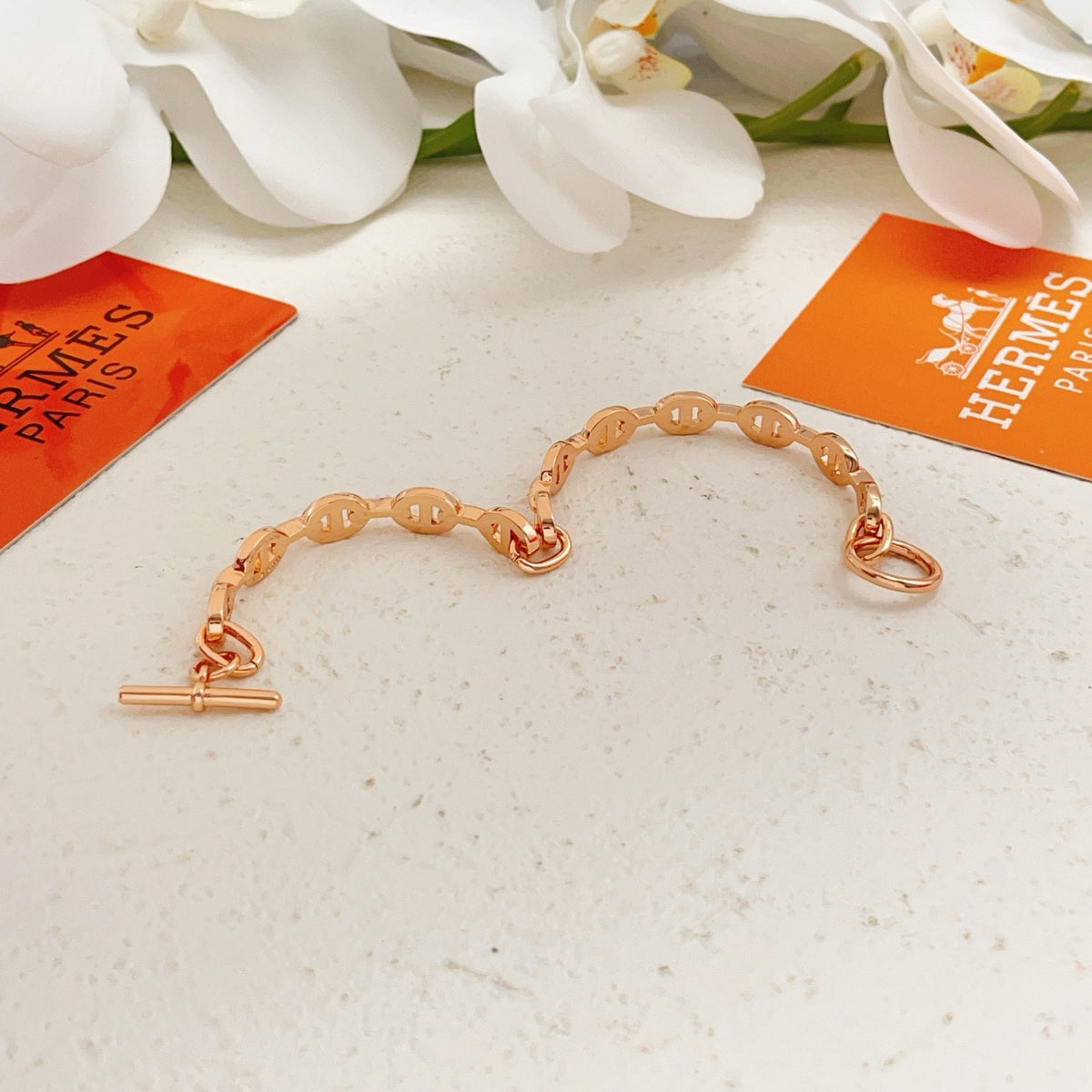 Hermes Brass Bracelet
