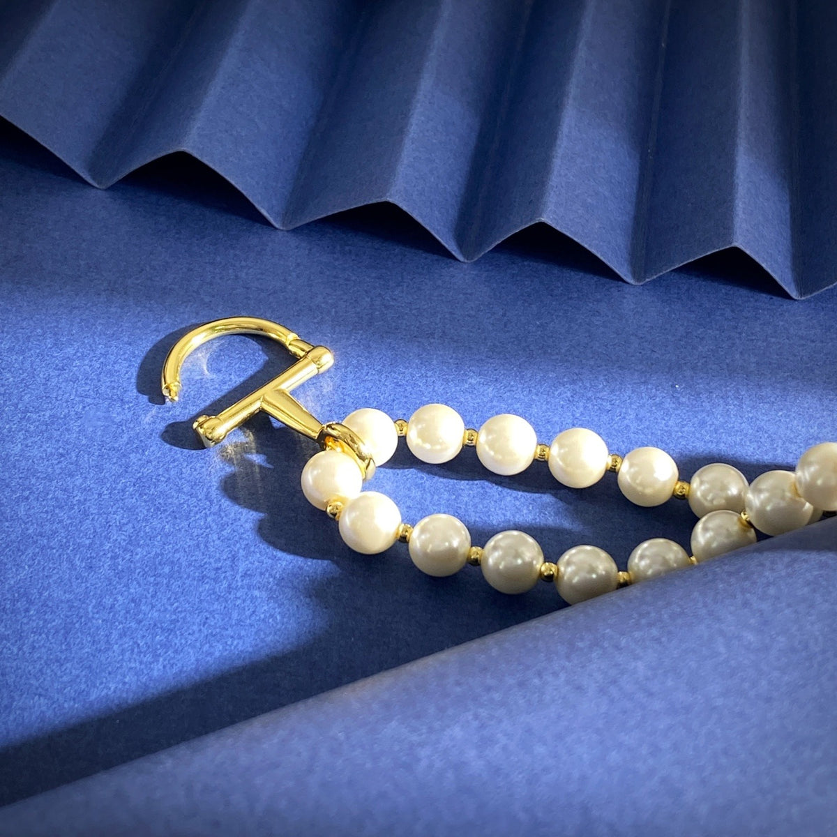 Gucci Silver Brass Pearl Necklace
