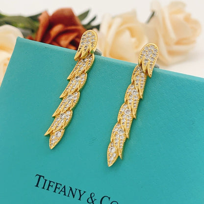 Tiffany & Co. Gold Brass Earrings