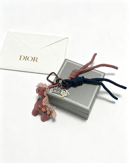 Dior Vintage-Finish Keychain
