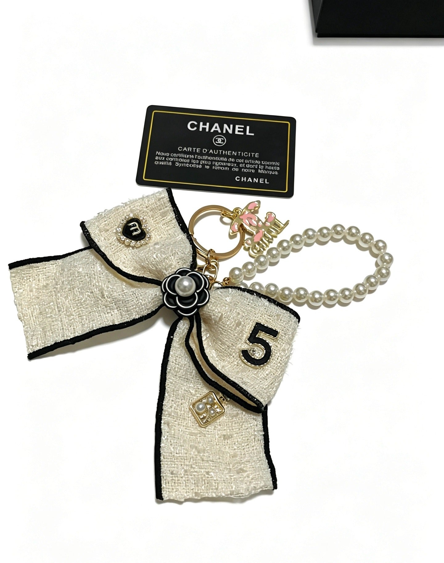 Chanel Vintage-Finish Keychain