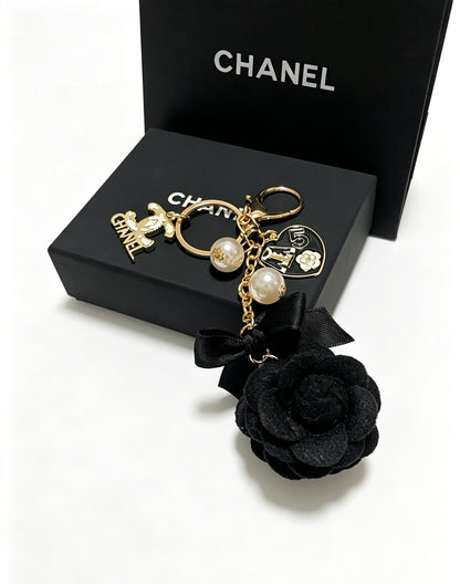 Chanel Vintage-Finish Keychain