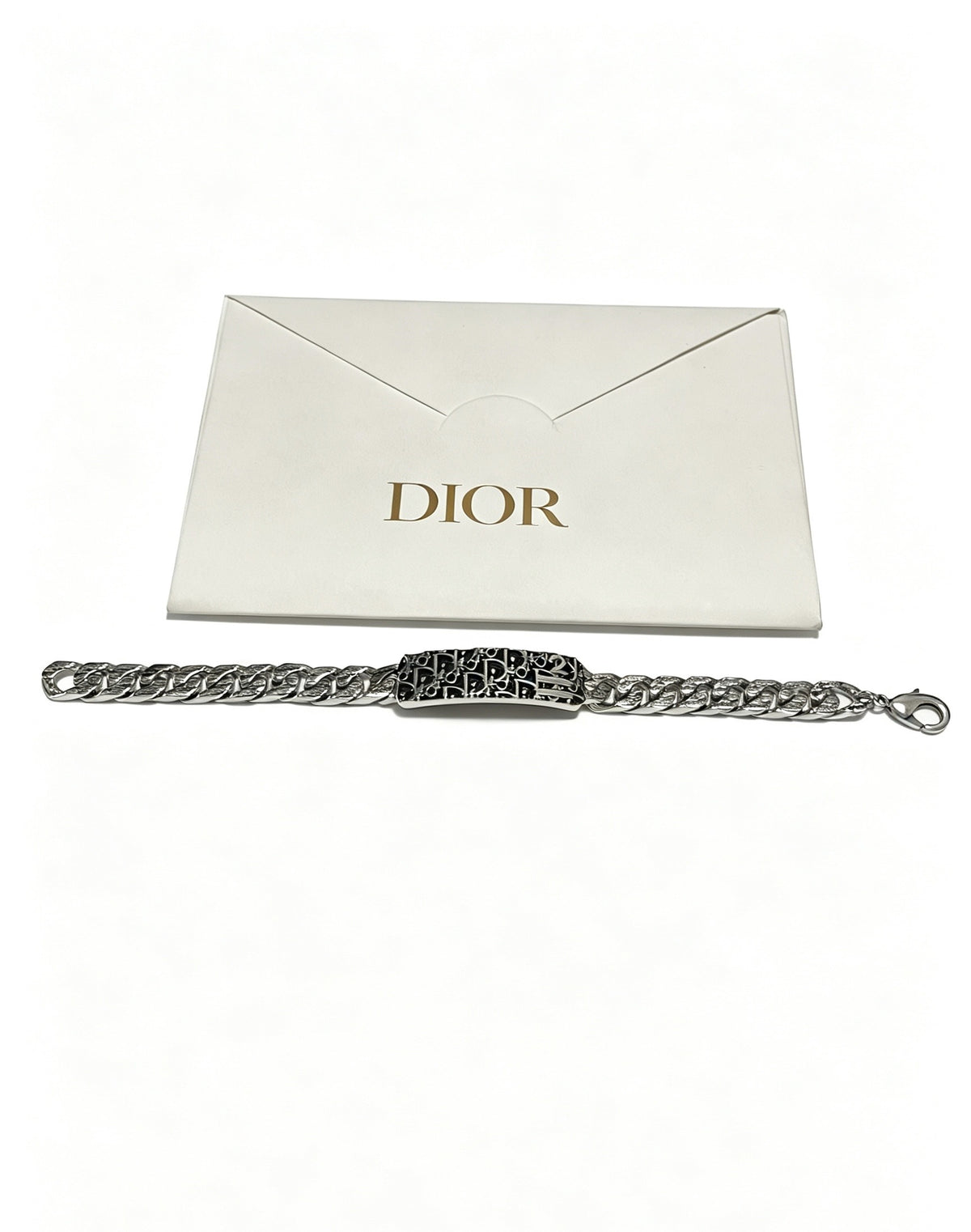 Dior Sterling Silver Chain Bracelet