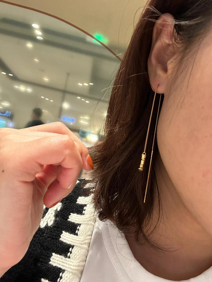 Saint Laurent Tassel Earrings