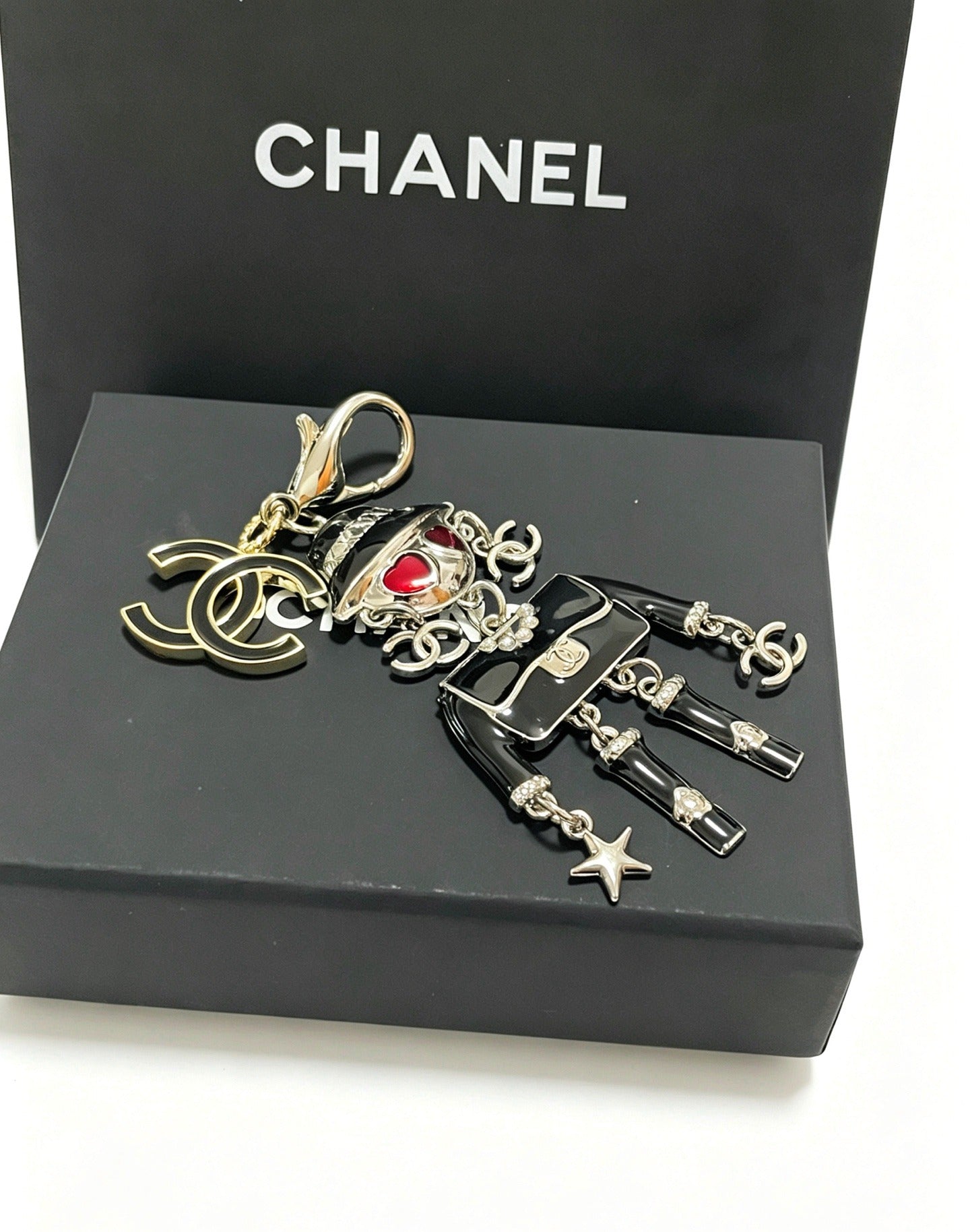 Chanel Vintage-Finish Keychain