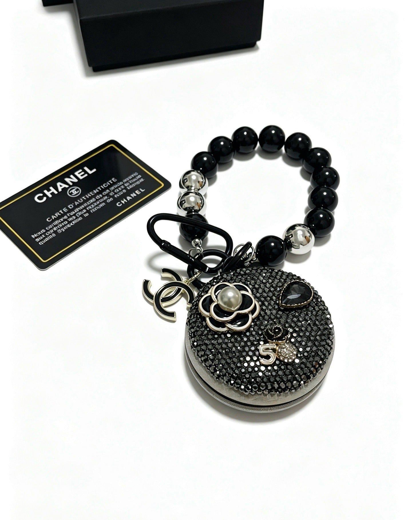 Chanel Vintage-Finish Keychain