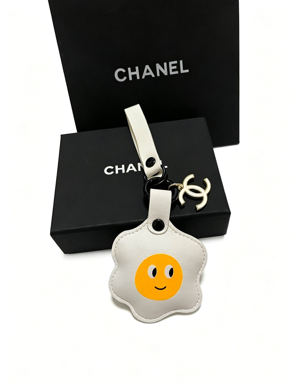 Chanel Vintage-Finish Keychain