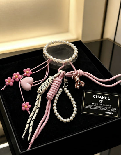 Chanel Vintage-Finish Keychain