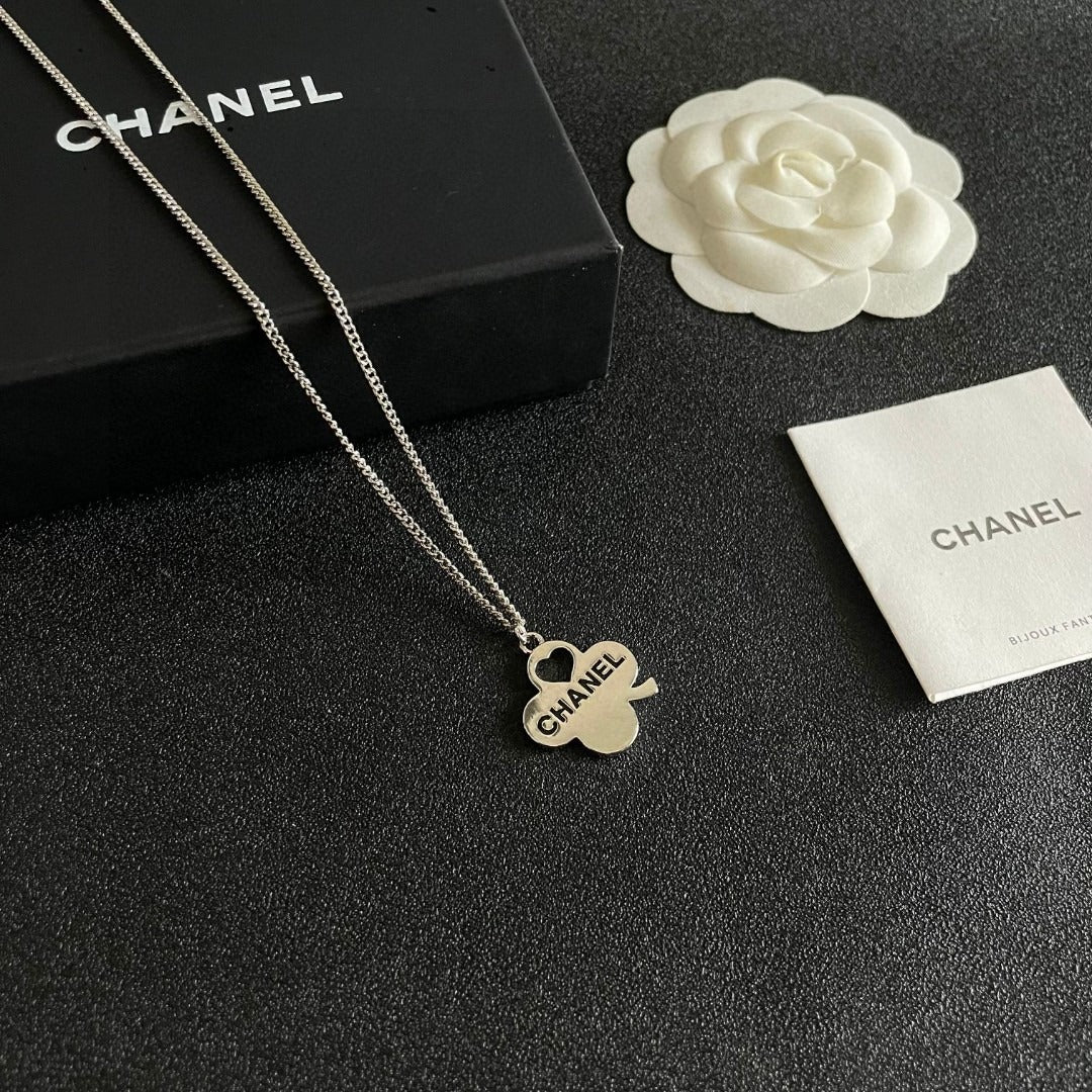 Chanel Logo Necklace