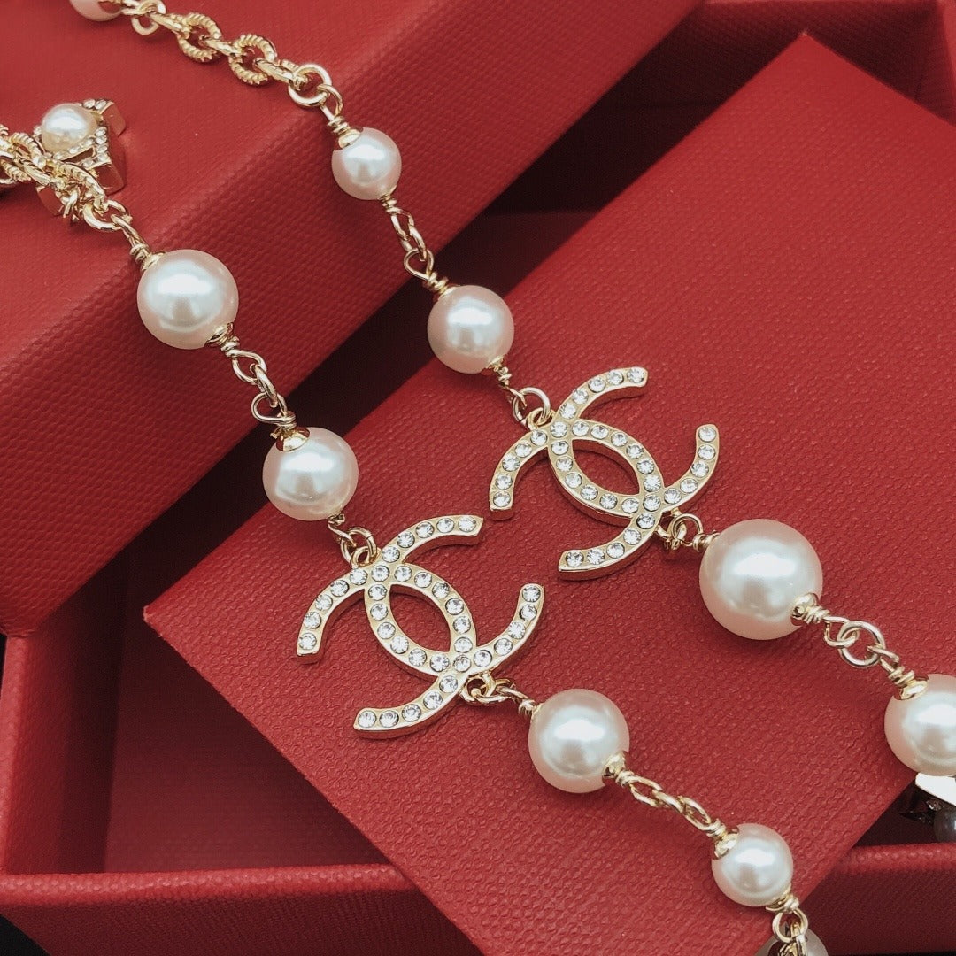 Chanel Brass Heart Necklace